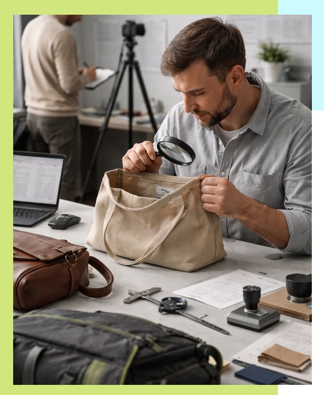 Сертификация сумок в Мценске, оформление и получение сертификатов