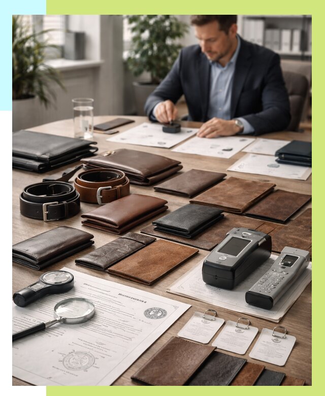 Сертификация кожаных изделий в Мценске от 12152 р. | Алешин-Мцн