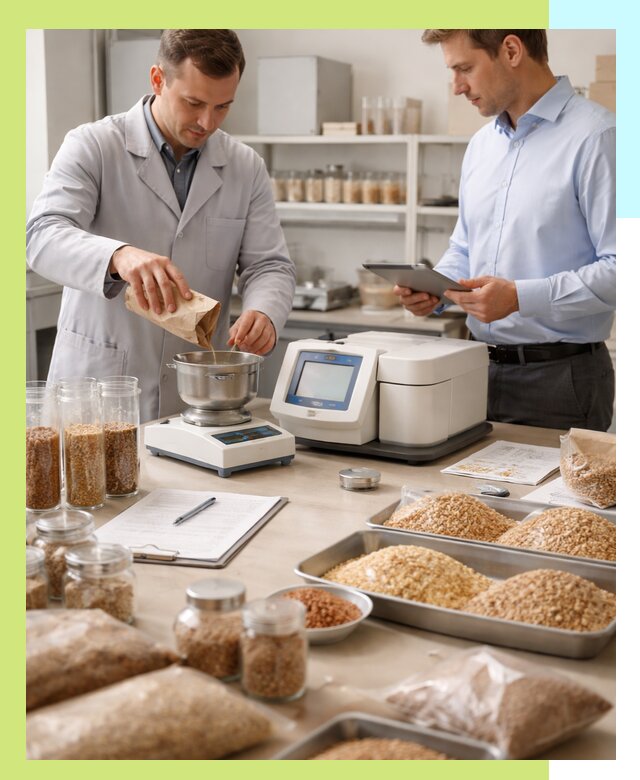 Сертификация зерна и зерновой продукции в Мценске для экспорта