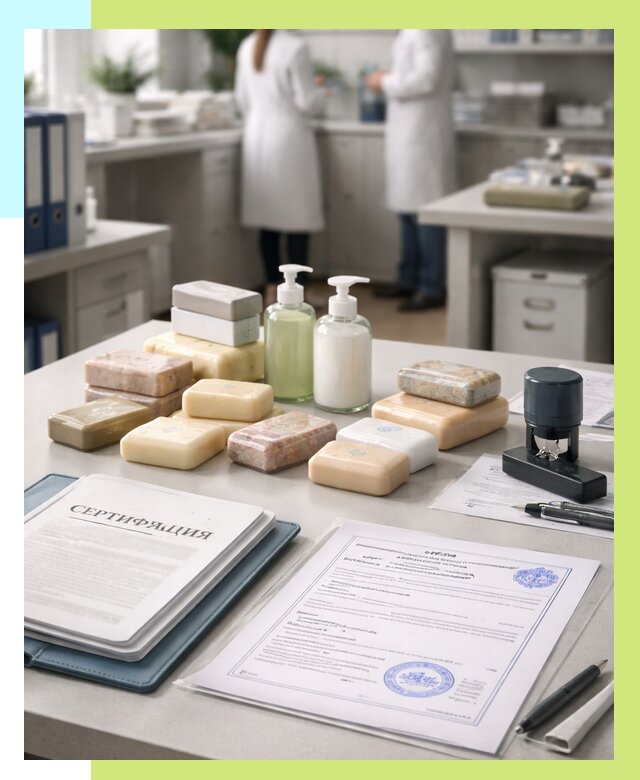 Сертификация мыла и сертификат на мыло в Мценске от 12152 | Алешин-Мцн