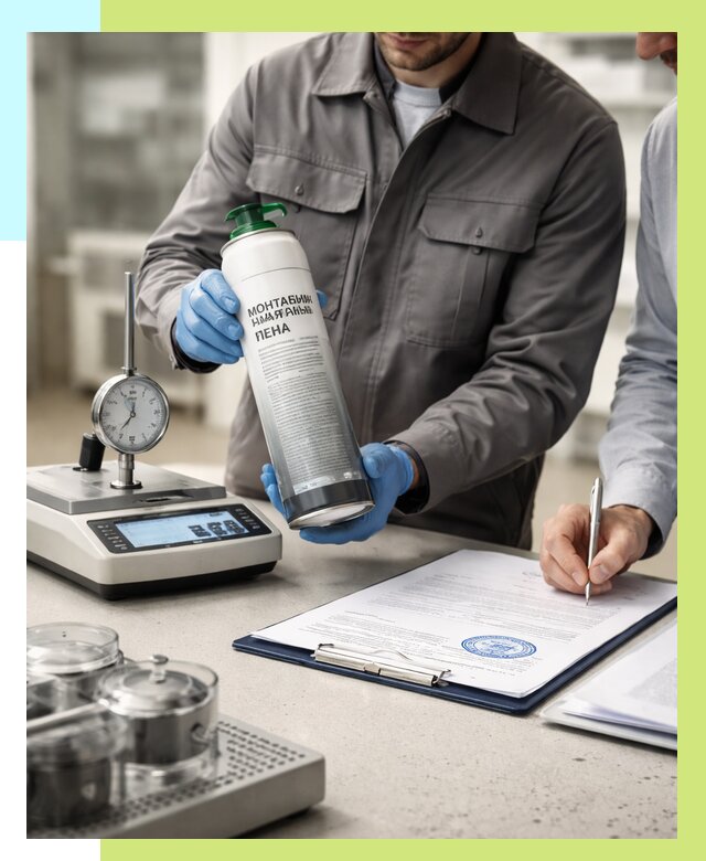 Сертификация монтажной пены в Мценске от 15191 р. | Алешин-Мцн