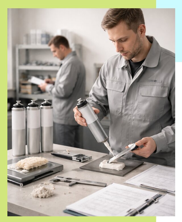 Сертификация монтажной пены и соответствие стандартам в Мценске