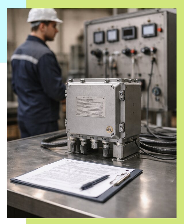 Сертификация взрывозащищенного оборудования в Мценске от 35445 р. | Алешин-Мцн