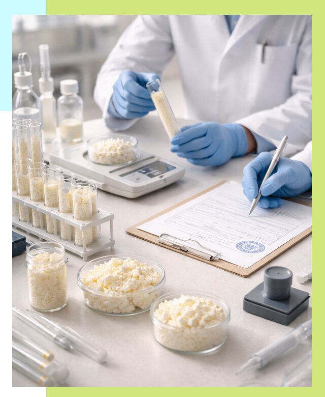 Сертификация творога в Мценске от 12152 р. под ключ | Алешин-Мцн