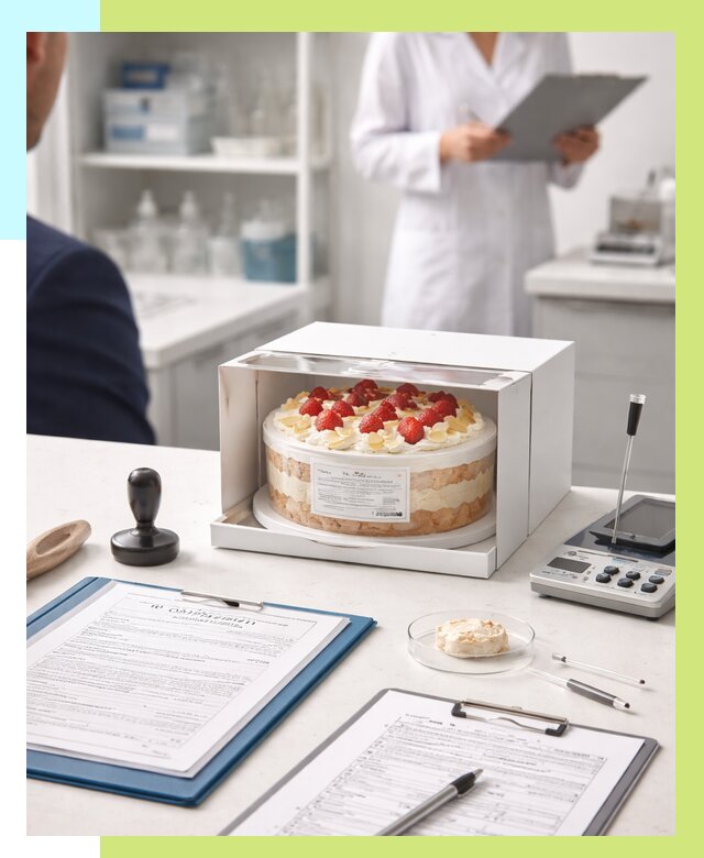 Сертификация тортов в Мценске от 9114 р. заказать | Алешин-Мцн