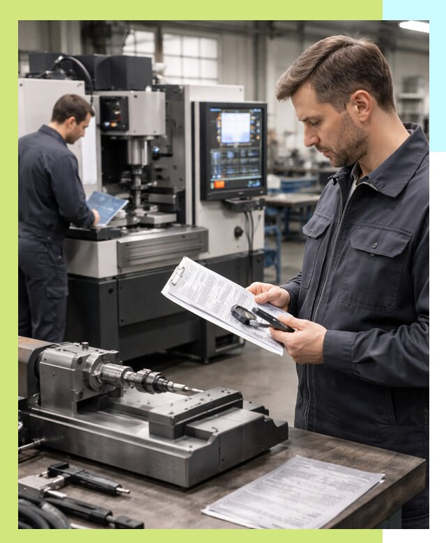 Сертификация станков: оформление документов и испытания в Мценске