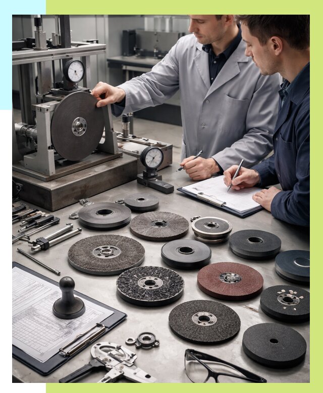 Сертификация абразивного инструмента в Мценске от 15191 р. Алешин-Мцн