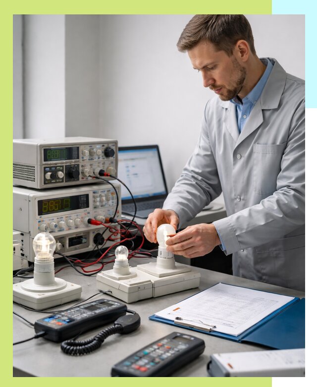 Сертификация ламп и светильников в Мценске по нормативам