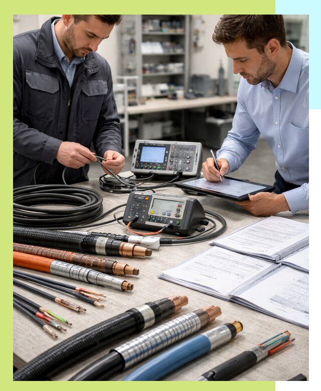 Сертификация кабеля и электропроводки в Мценске под ключ