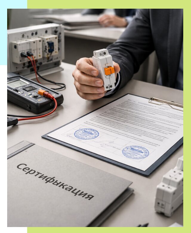 Сертификация выключателей под ключ в Мценске от 15191 р. | Алешин-Мцн