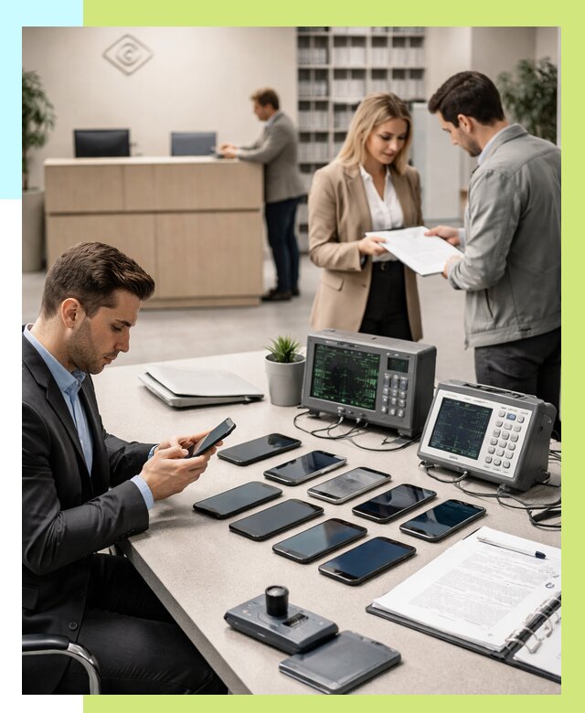 Сертификация телефонов в Мценске от 25318 р. под ключ | Алешин-Мцн