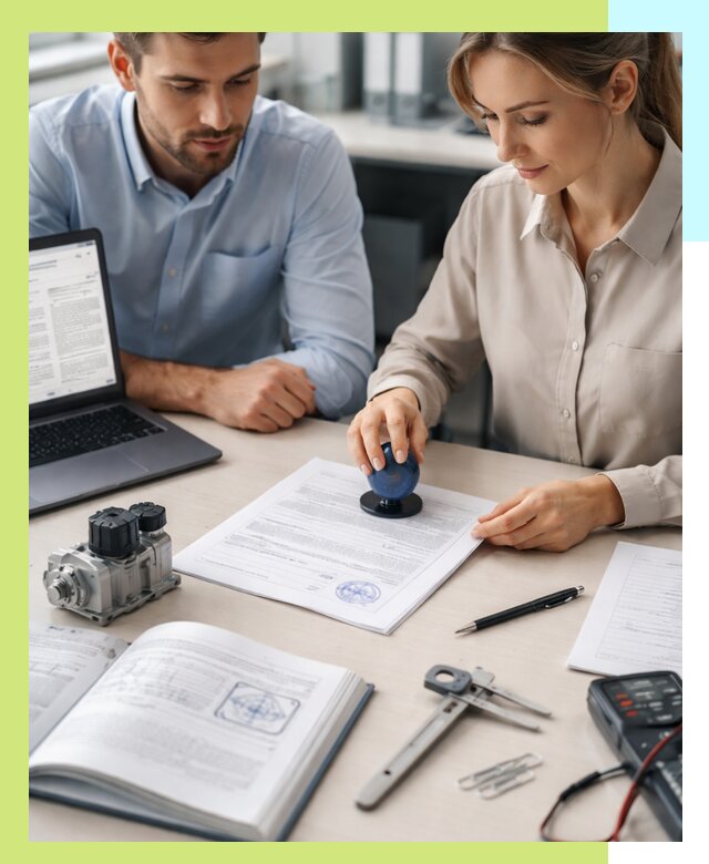 Выдача паспорта изделия и техническая экспертиза продукции в Мценске