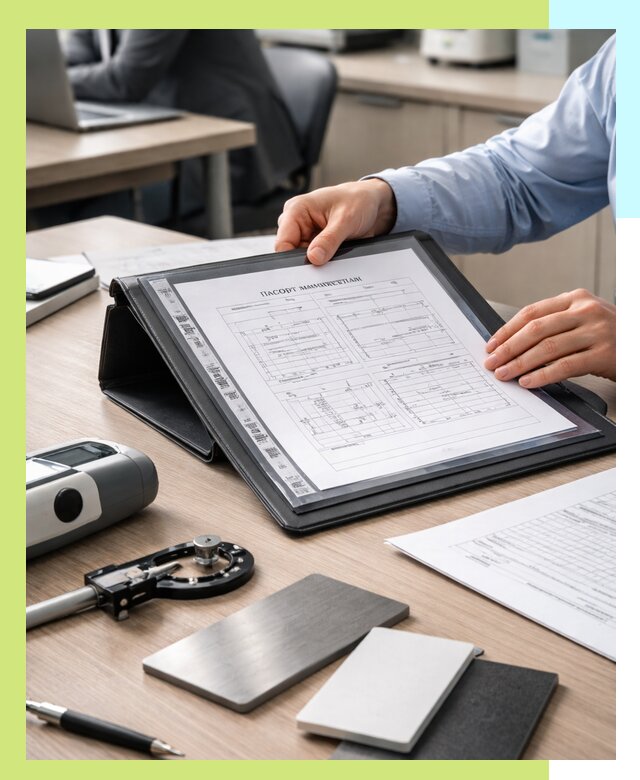 Оформление паспорта материала для продукции в Мценске