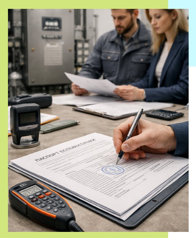 Оформление паспорта эксплуатации оборудования в Мценске