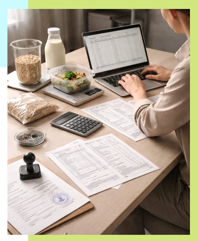 Просчет БЖУ для маркировки в Мценске от 1519 р. | Алешин-Мцн