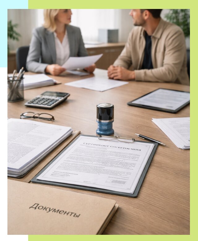 Сертификат соответствия на продукцию в Мценске от 15191 р.|Алешин-Мцн