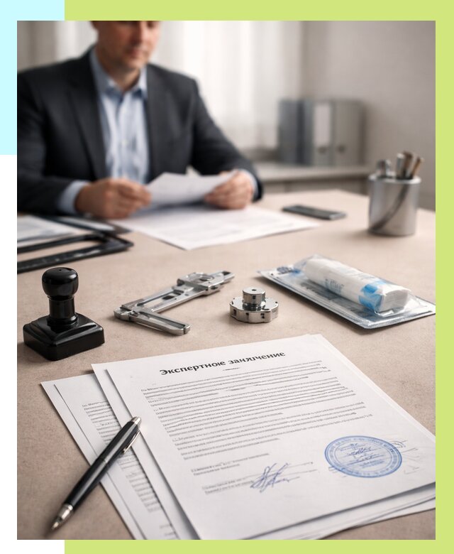 Экспертное заключение на продукцию в Мценске от 8608 р. | Алешин-Мцн