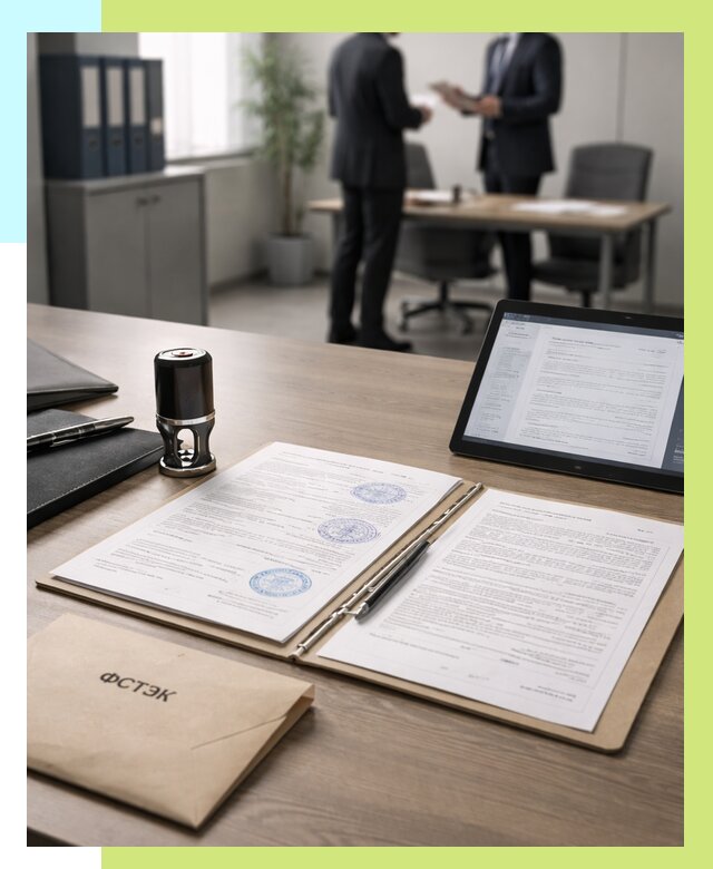 Заключение ФСТЭК в Мценске от 25318 р. Оформить в Алешин-Мцн