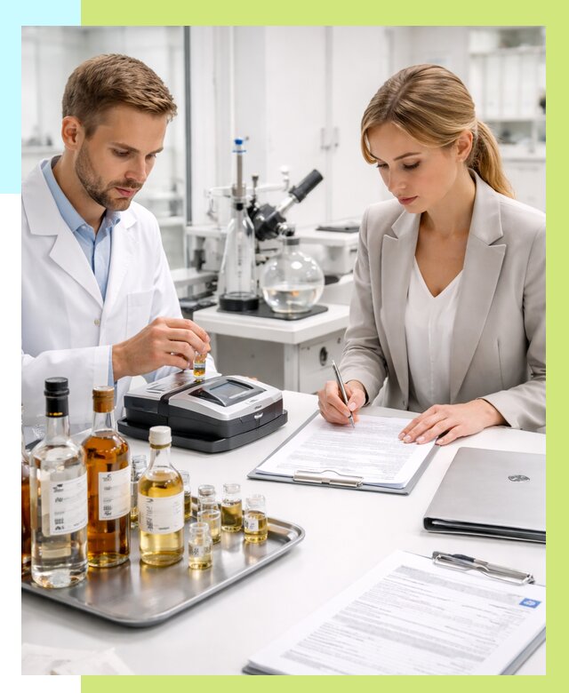 Заключение о спиртосодержании в Мценске, от 5064 р., Алешин-Мцн