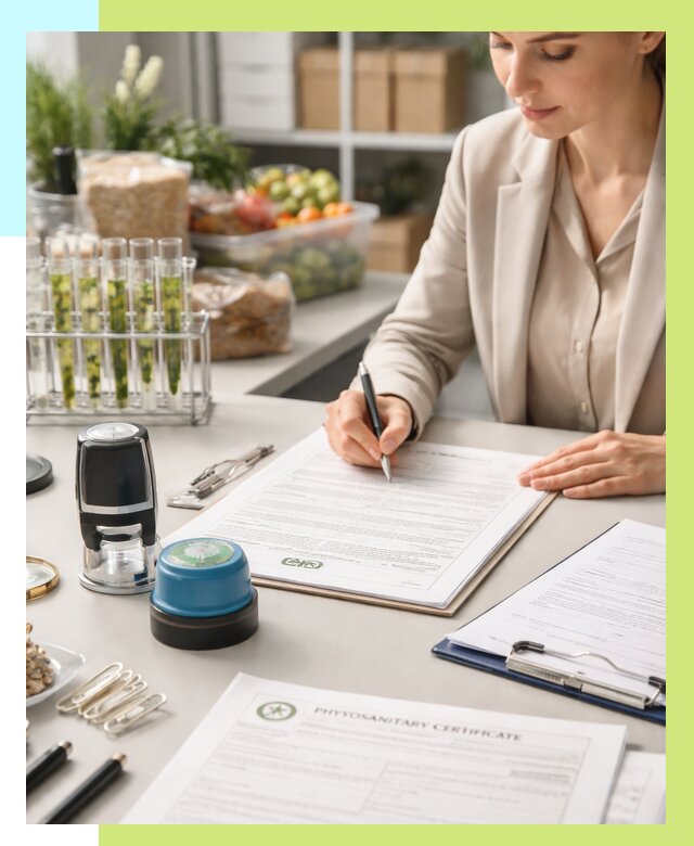 Фитосанитарный сертификат оформить в Мценске от 4557 р. | Алешин-Мцн