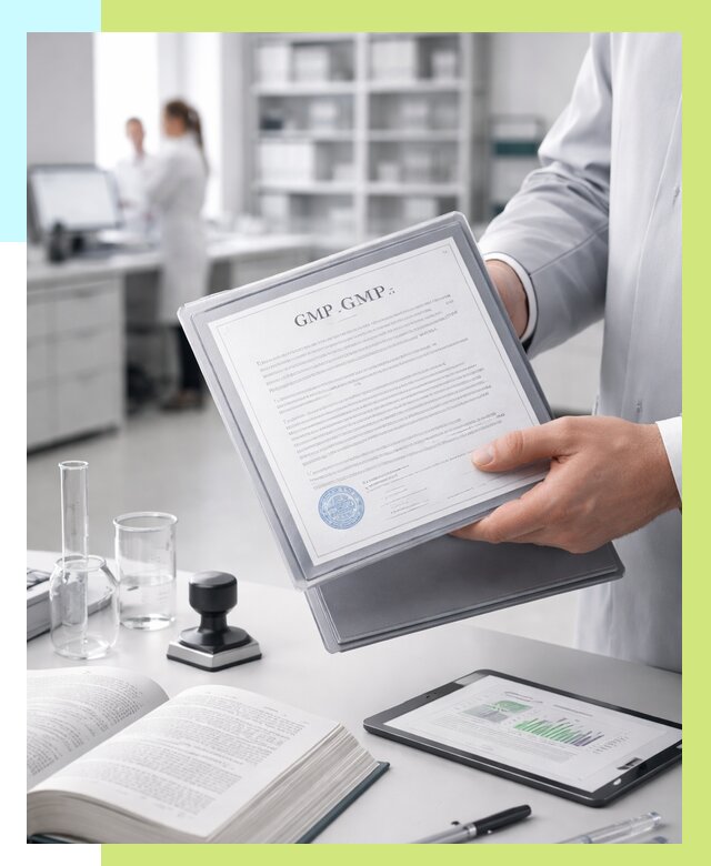 Сертификат GMP в Мценске под ключ от 86080 р. | Алешин-Мцн