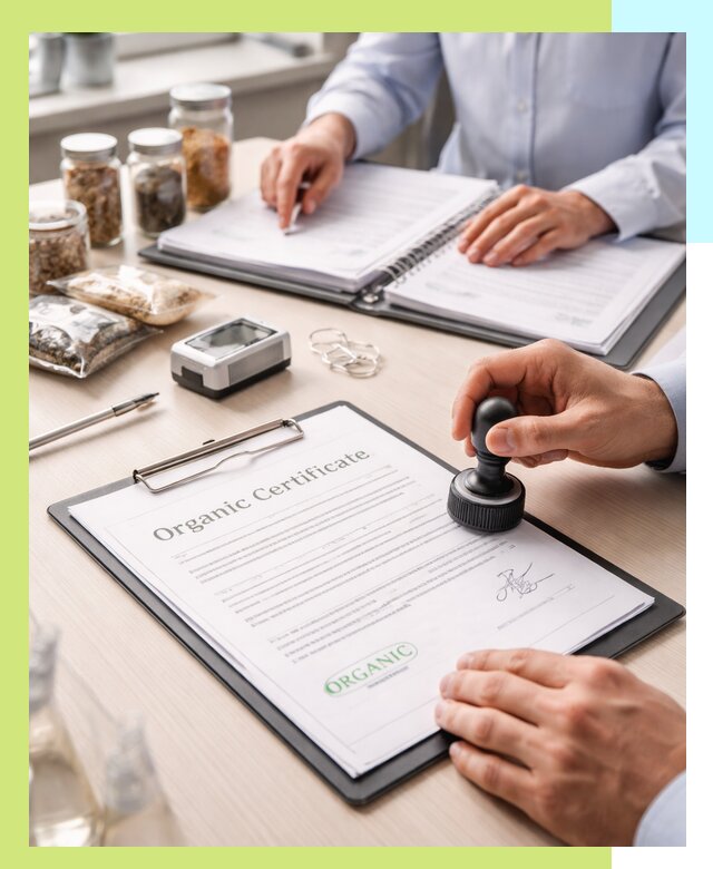Получение органик сертификата для продукции в Мценске