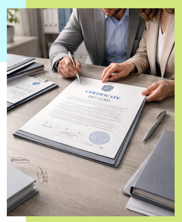 Сертификат ISO 22301 в Мценске от 45572 р. | Алешин-Мцн срочно