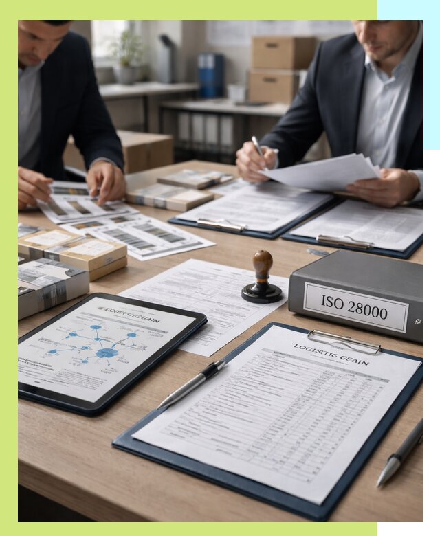 Получение сертификата ISO 28000 по безопасности цепи поставок в Мценске