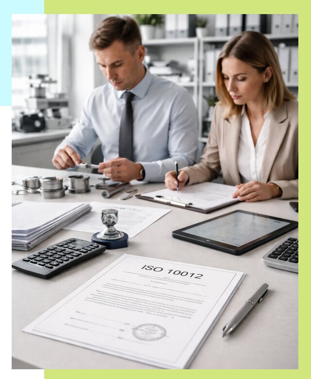 Сертификат ISO 10012 в Мценске от 25318 р. — Алешин-Мцн