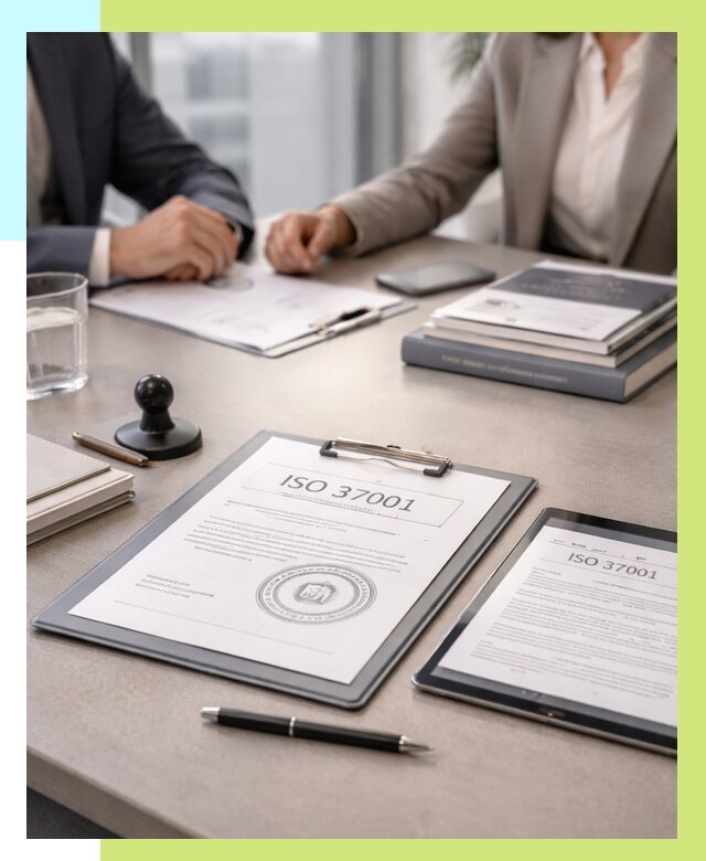 Сертификат ISO 37001 в Мценске оформить от 121524 р. Алешин-Мцн