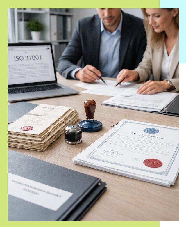 Получение сертификата ISO 37001 по системе борьбы с коррупцией в Мценске